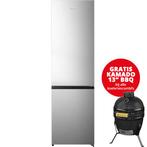 Hisense Koelvriescombinatie 336 liter RVS, Nieuw