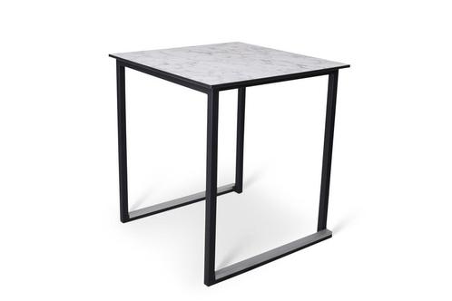 Terrastafel vierkant stapelbaar | 70x70cm | Times Square, Tuin en Terras, Tuintafels, Kunststof, Vierkant, Ophalen of Verzenden