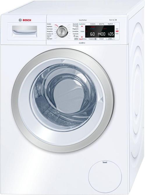 Bosch Waw28570 Varioperfect Wasmachine 8kg 1400t, Witgoed en Apparatuur, Wasmachines, Zo goed als nieuw, Voorlader, 85 tot 90 cm