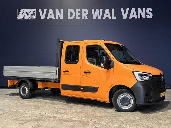 Renault Master 2.3 dCi 135pk *Rijklaar Direct Rijden* Pickup, Auto's, Bestelauto's, Dealer onderhouden, Lease, Zwart, Handgeschakeld