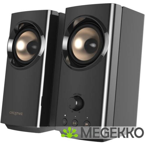 Creative Labs Creative T60 Volledig bereik Zwart Bedraad en, Computers en Software, Pc speakers, Nieuw, Verzenden