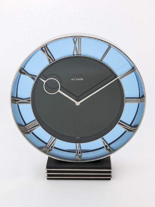 Tafelklok - Jaeger-LeCoultre - Metaal en Glas - 1960-1970, Antiek en Kunst, Antiek | Klokken