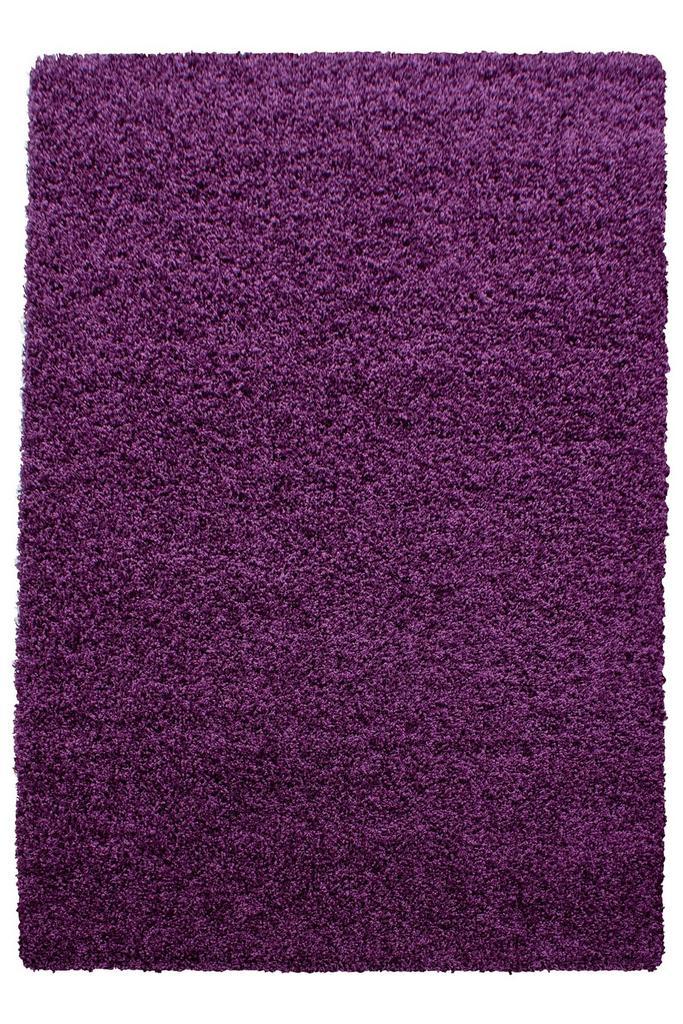 Hoogpolig Vloerkleed | Shaggy | Life | Lila | 80x150 cm, Huis en Inrichting, Stoffering | Tapijten en Kleden, Verzenden