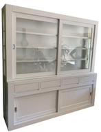 Witte strakke buffetkast Petten 220cm, Ophalen of Verzenden, Nieuw