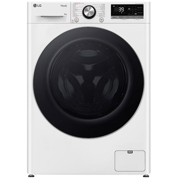 LG Wasmachine 9 kg, Witgoed en Apparatuur, Wasmachines, 85 tot 90 cm, 1200 tot 1600 toeren, 8 tot 10 kg, Voorlader, Refurbished