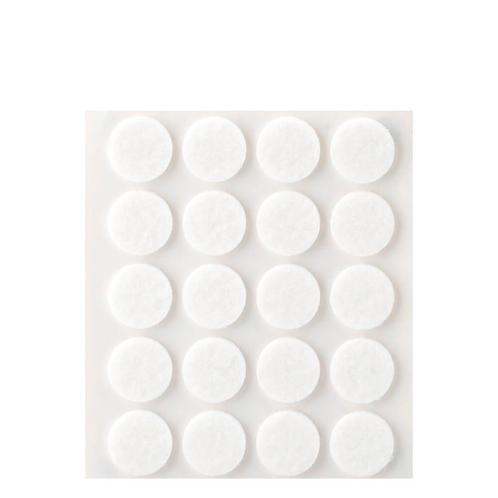Inofix Zelfklevende Vilt Ø17mm - Rond - Wit - 20 stuks, Huis en Inrichting, Stoelen, Nieuw, Verzenden