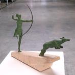 Max le Verrier - Jean de Marco - sculptuur, Art Deco, Antiek en Kunst