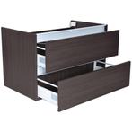 Wiesbaden Vision Onderkast Met 2 Laden - 80x46cm - Houtnerf, Ophalen of Verzenden, Nieuw