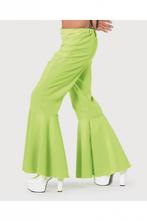Hippie broek bi-stretch man neon groen, Ophalen of Verzenden, Nieuw