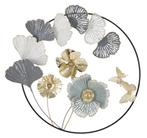 MUUR IJZEREN PANEEL CAMPUR ROND CM 78,5X5X74, Huis en Inrichting, Woonaccessoires | Overige, Ophalen of Verzenden, Nieuw