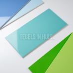 Wandtegel 20x40 glans turquoise waamb457 wandtegel, Doe-het-zelf en Verbouw, Tegels, Ophalen of Verzenden, Nieuw, 10 m² of meer