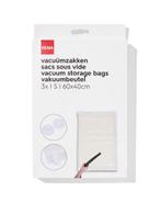 HEMA Vacuümzakken 60x40cm - 3 stuks 4=40% / 3=30% / 2=20%, Verzenden, Nieuw