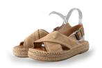 VIA VAI Sandalen in maat 37 Beige | 10% extra korting, Verzenden, Beige, Sandalen of Muiltjes, Zo goed als nieuw
