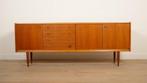 Vintage dressoir | Notenhout | 220 cm, Ophalen of Verzenden, Nieuw