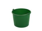Eco-bouwemmer 12 liter met gegalv. draagbeugel groen, Ophalen of Verzenden, Nieuw