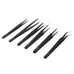 Antistatische Pincet Set - 6 Stuks, Diversen, Verzenden, Nieuw