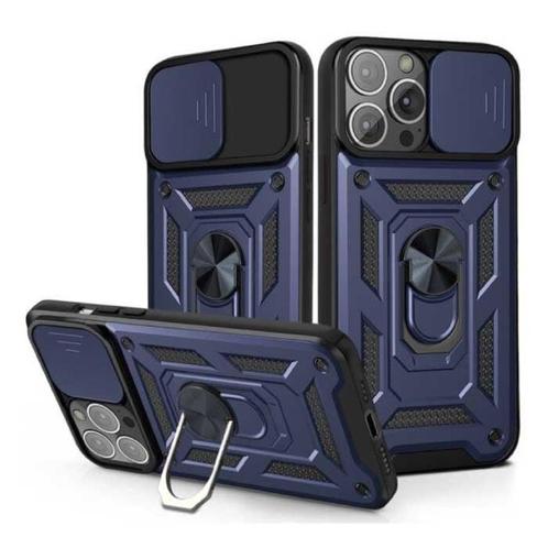 iPhone 13 Mini - Armor Hoesje met Kickstand en Camera, Telecommunicatie, Mobiele telefoons | Hoesjes en Frontjes | Apple iPhone
