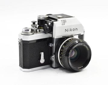 Nikon F + 50MM F2 Analoge camera beschikbaar voor biedingen