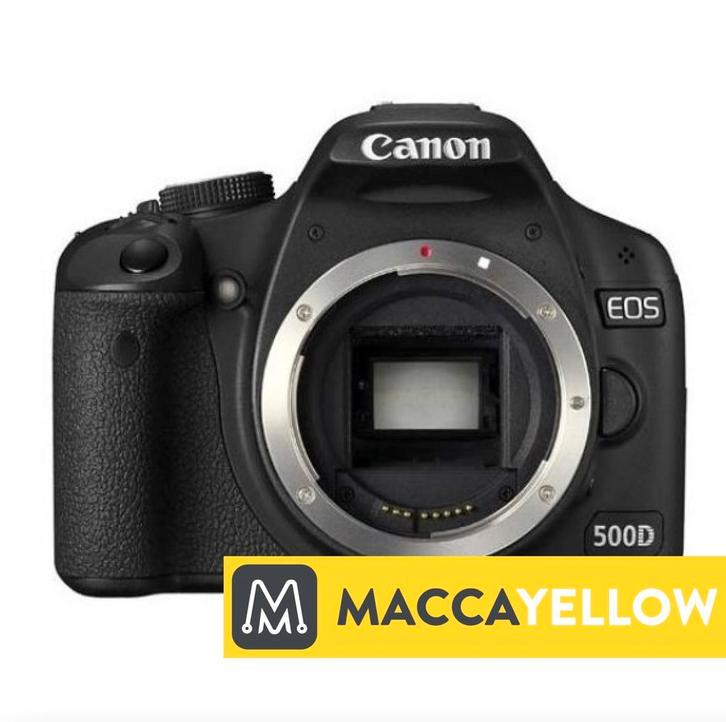 Canon EOS 500D camera body met garantie, Audio, Tv en Foto, Fotocamera's Digitaal, Geen optische zoom, Zo goed als nieuw, Canon