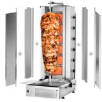 GGM Gastro | Gas Gyros-/ Döner grill - 6 branders - max. 100, Verzenden