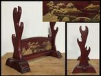 Samurai Sword Rack / Katana Kake / Makie / Japanese Vintage