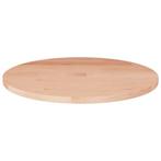 vidaXL Tafelblad rond Ø40x1,5 cm onbehandeld massief, Huis en Inrichting, Tafels | Eettafels, Verzenden, Nieuw