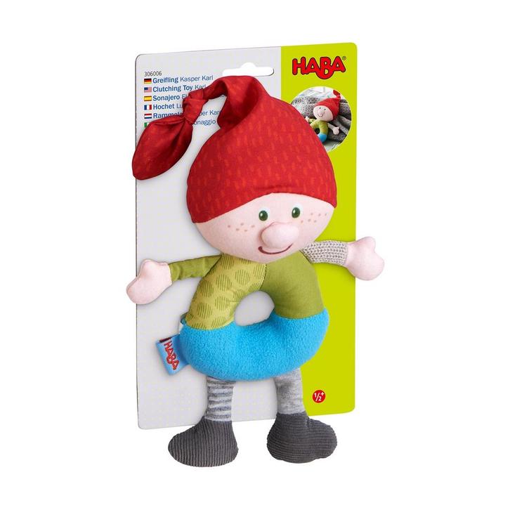 Haba rammelaar Kasper Karel baby sp van €14,99 voor €8,99, Kinderen en Baby's, Speelgoed | Babyspeelgoed, Ophalen of Verzenden