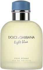 DOLCE & GABBANA LIGHT BLUE POUR HOMME EDT FLES 125 ML, Sieraden, Tassen en Uiterlijk, Uiterlijk | Parfum, Verzenden, Nieuw