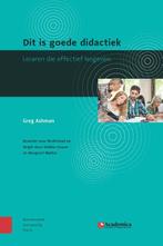 Dit is goede didactiek 9789463726672 Greg Ashman, Verzenden, Zo goed als nieuw, Greg Ashman