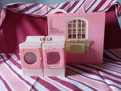 Mattel - Barbiepop Barbie 1998 Magic Kitchen 1990 lavatrice, Antiek en Kunst, Antiek | Speelgoed