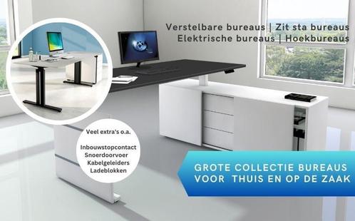 BUREAUS | Hoekbureaus | Zit-Sta bureau | Elektrische bureaus, Huis en Inrichting, Bureaus, Bureau, Nieuw, Elektrisch, In hoogte verstelbaar