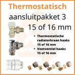 Eco 4 Thermostatisch M30 aansluitpakket 3, Doe-het-zelf en Verbouw, Ophalen of Verzenden, Nieuw, Radiator, Hoog rendement (Hr)