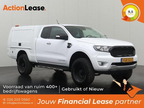 Ford Ranger L2 H1 2020 €413 per maand, Auto's, Bestelauto's, Dealer onderhouden, Te koop, Zwart, Handgeschakeld, Financial lease