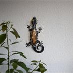 Sfeerlamp Gekko op Zonne-energie – 52 cm (tuinverlichting), Zonne-energie, Staal, Verzenden, Minder dan 50 watt