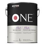 ONE by Histor Muurverf Mat Vochtregulerend & Afwasbaar 5, Ophalen of Verzenden, Nieuw