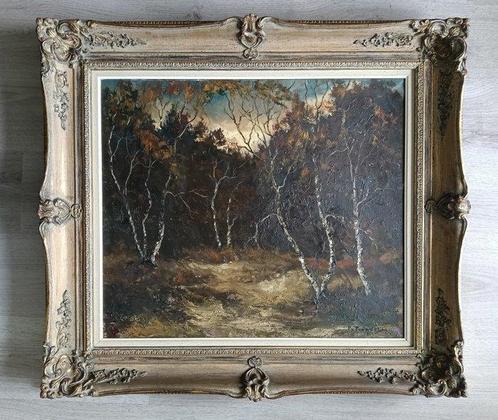 Peter van Tongerloo (1946) - Berkenbos, Antiek en Kunst, Kunst | Schilderijen | Klassiek