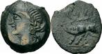 120-70 v Chr Kelten Nemausus Nîmes Provincia Bronze Nama/.., Verzenden