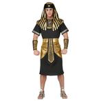 Farao Kostuum Zwart Goud Heren, Kleding | Heren, Carnavalskleding en Feestkleding, Nieuw, Verzenden