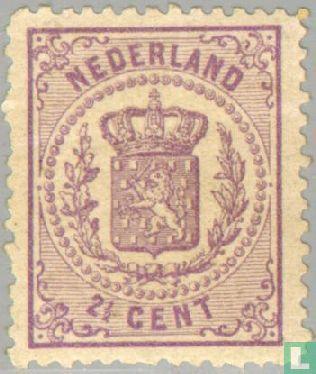 Nederland - Rijkswapen - 1870, Postzegels en Munten, Munten | Nederland, Verzenden