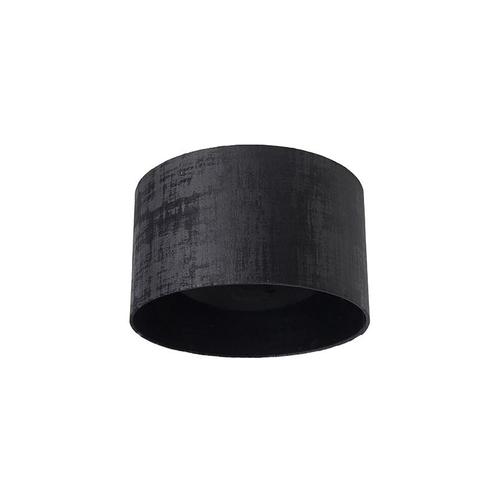 Velours lampenkap zwart 35/35/20, Huis en Inrichting, Lampen | Lampenkappen, Minder dan 25 cm, Overige vormen, Zwart, Nieuw