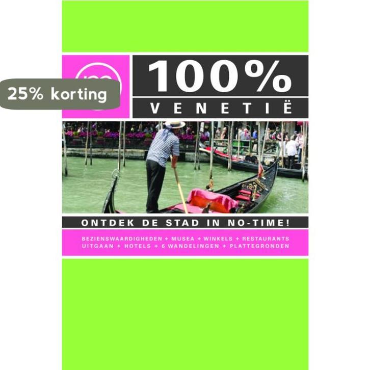 100% Venetië / 100% stedengidsen 9789057672507 Tal Maes, Boeken, Reisgidsen, Gelezen, Verzenden