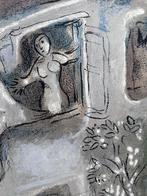Marc Chagall (1887-1985) - David saved by Michal, Antiek en Kunst