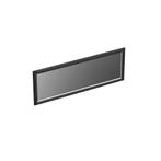 Spiegel Forzalaqua Gela 140x2x50 Cm Eiken Black Oiled, Ophalen of Verzenden, Nieuw, Bad