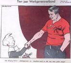 Tien jaar Werkgeversverbond (lijst optie, Lithos) (Lithos), Antiek en Kunst, Verzenden