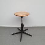 Ahrend Cirkel retro kruk - in hoogte verstelbaar 42-56 cm, Verzamelen, Ophalen of Verzenden