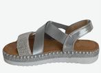 Silver Sandaal met zilveren elastische band, Kleding | Dames, Schoenen, Overige kleuren, Nieuw, Kayla, Sandalen of Muiltjes