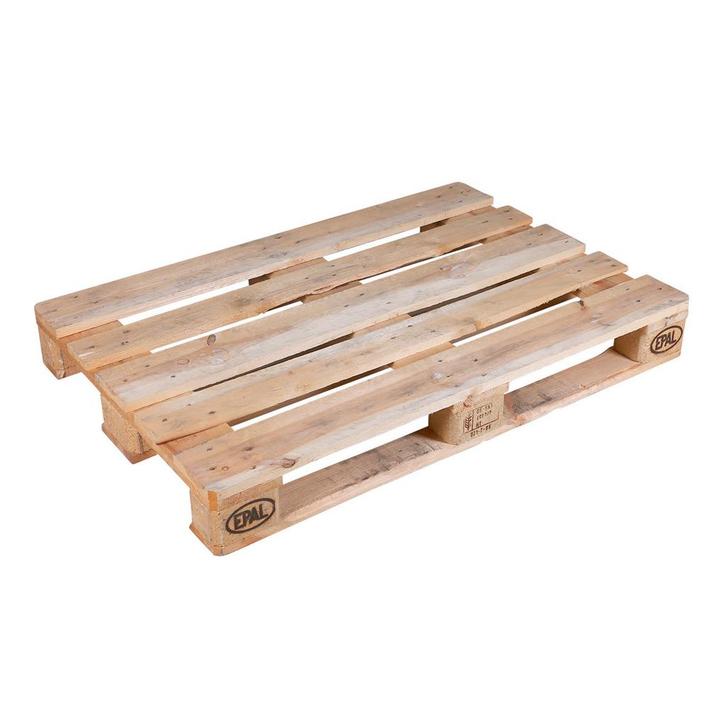 Europallet 80x120 cm Gebruikt A-keus 5 Deklatten, Doe-het-zelf en Verbouw, Hout en Planken, Gebruikt, Verzenden