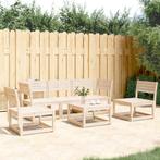 vidaXL 5-delige Loungeset massief grenenhout, Verzenden, Nieuw, Loungeset