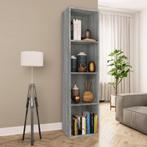 vidaXL Boekenkast / tv-meubel 36x30x143 cm grijs sonoma, Minder dan 50 cm, Verzenden, 100 tot 150 cm, Nieuw