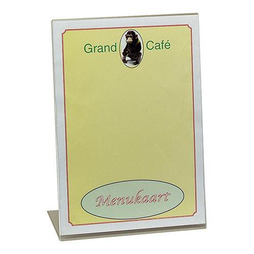 Menu Standaard | A4 | Transparant Plexiglas | 210x310(h)mm, Zakelijke goederen, Horeca | Keukenapparatuur, Nieuw in verpakking
